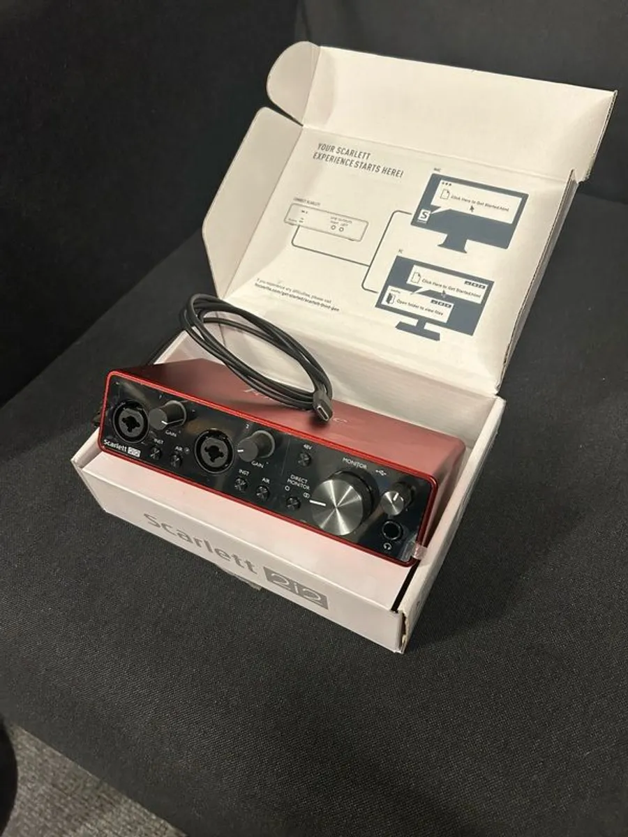 Focusrite Scarlett 2i2 Third generation usb interface - Image 1