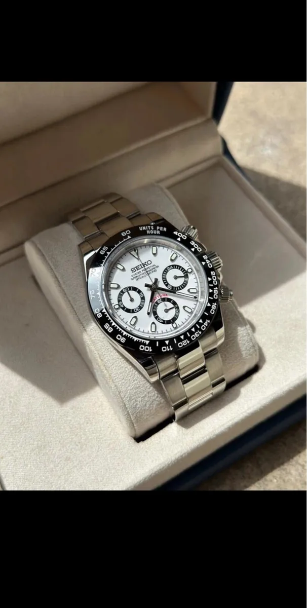 Seiko Panda Daytona Mod 40mm - Image 1