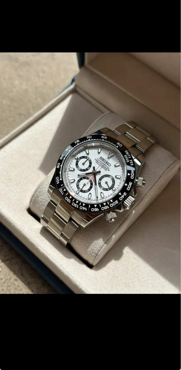 Seiko Panda Daytona Mod 40mm - Image 2