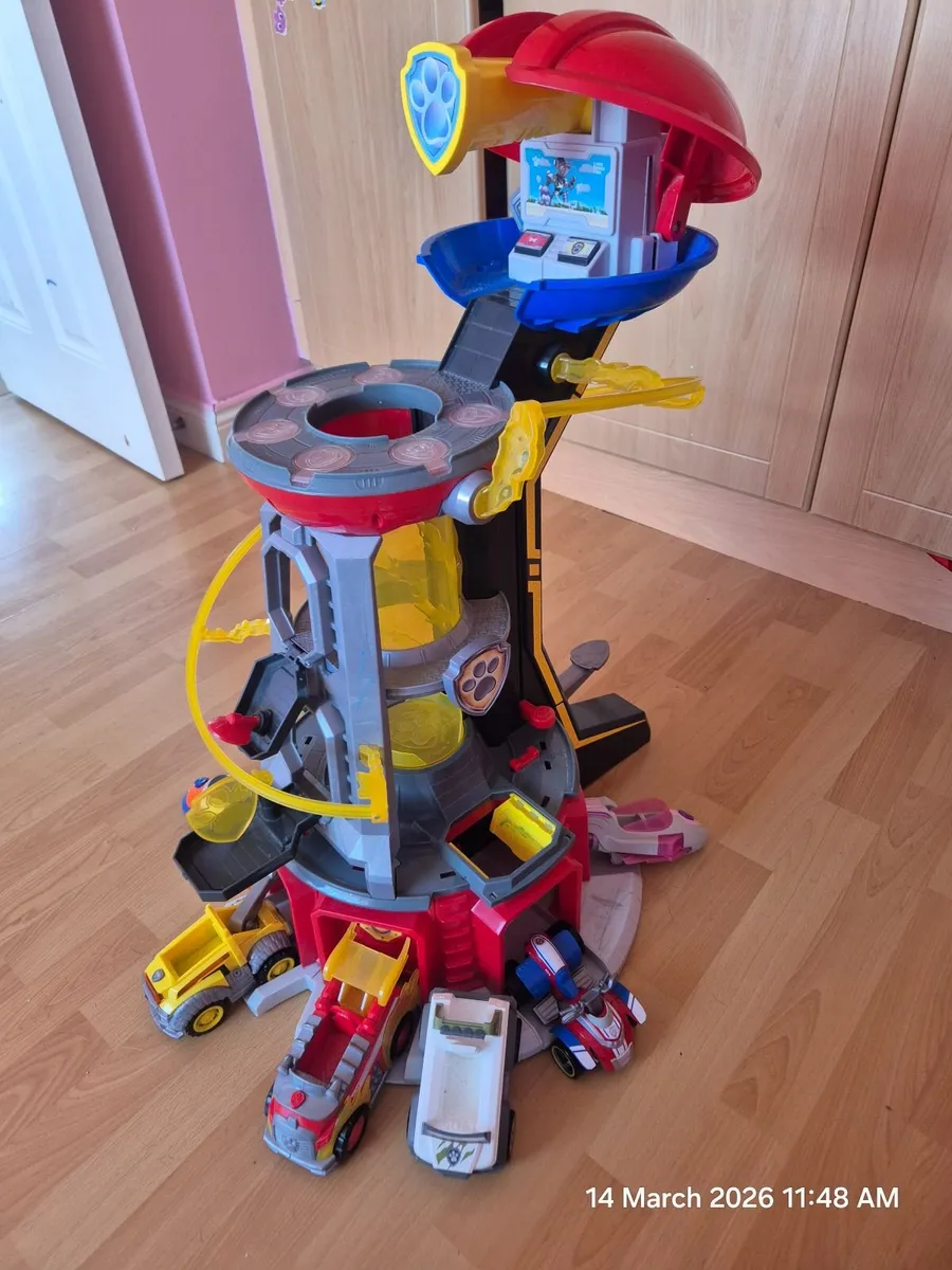 Paw Patrol Tower and cars - Image 2