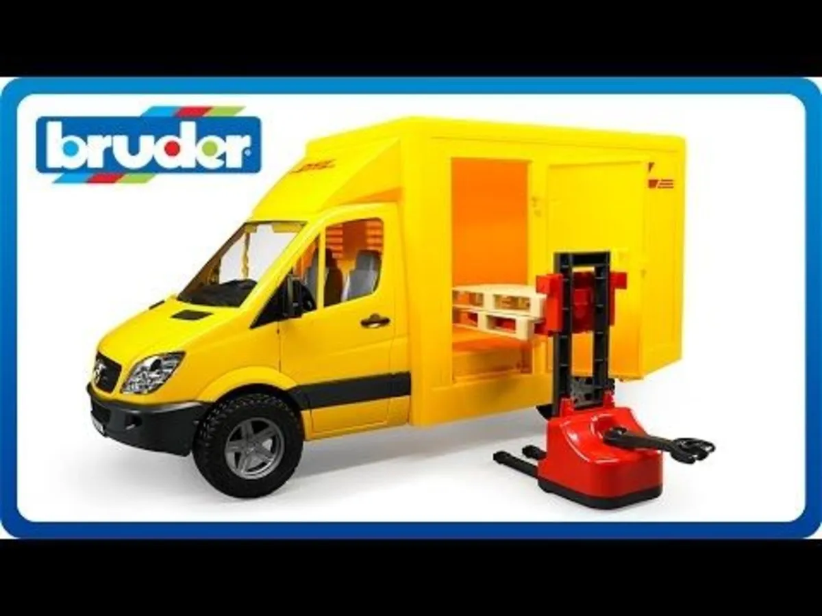 Bruder Mercedes-Benz Sprinter DHL Van  with Manual