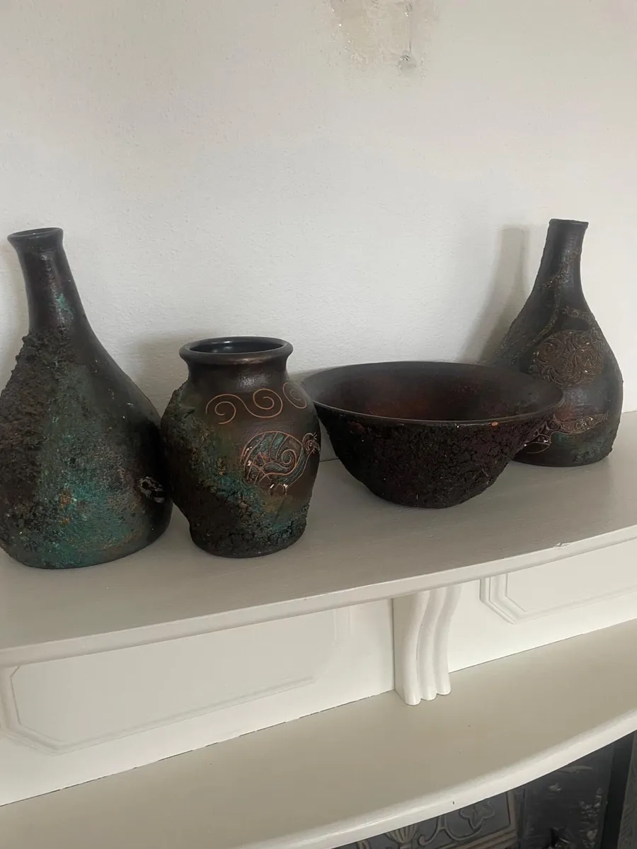 Mãori Pottery Set