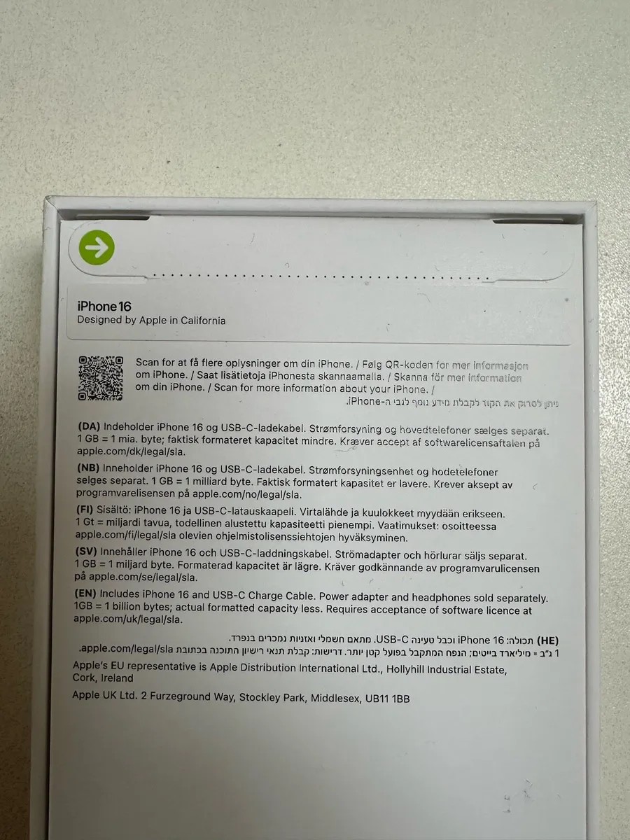 Brand new sealed iPhone 16, unlocked - Image 2