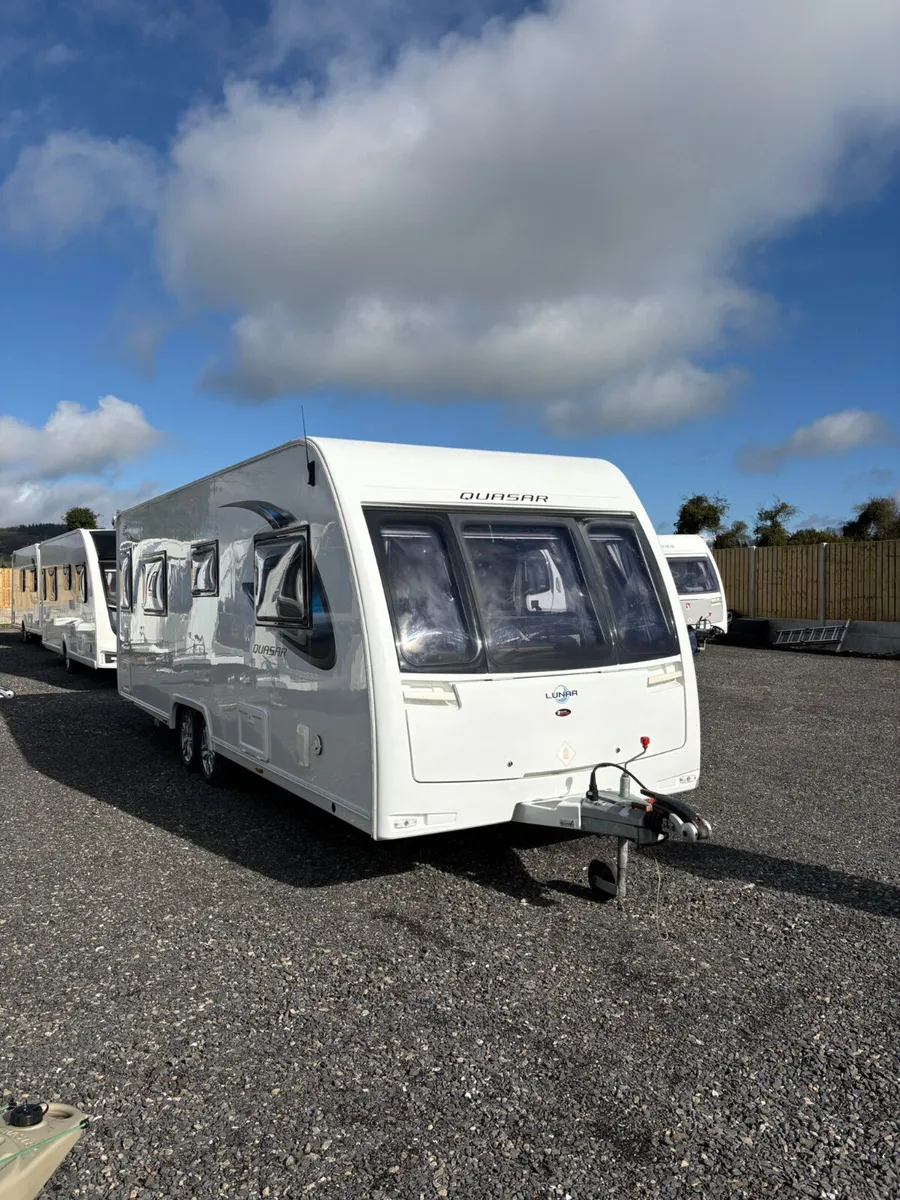 2018 Lunar Quasar 4 Berth Island Bed Caravan - Image 2