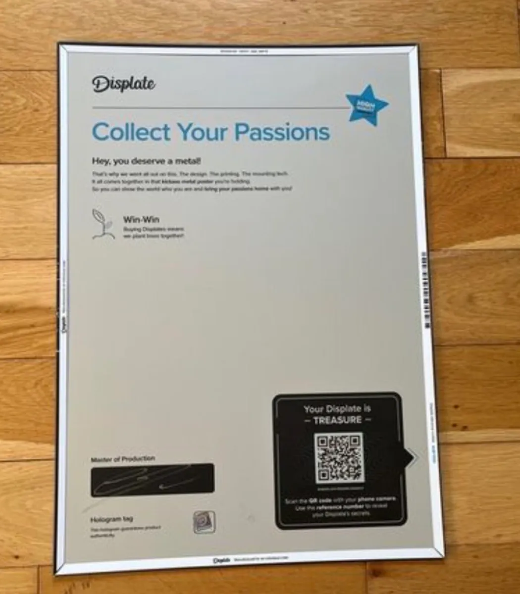 Neymar Jr Displate Metal Picture - Genuine - Image 2