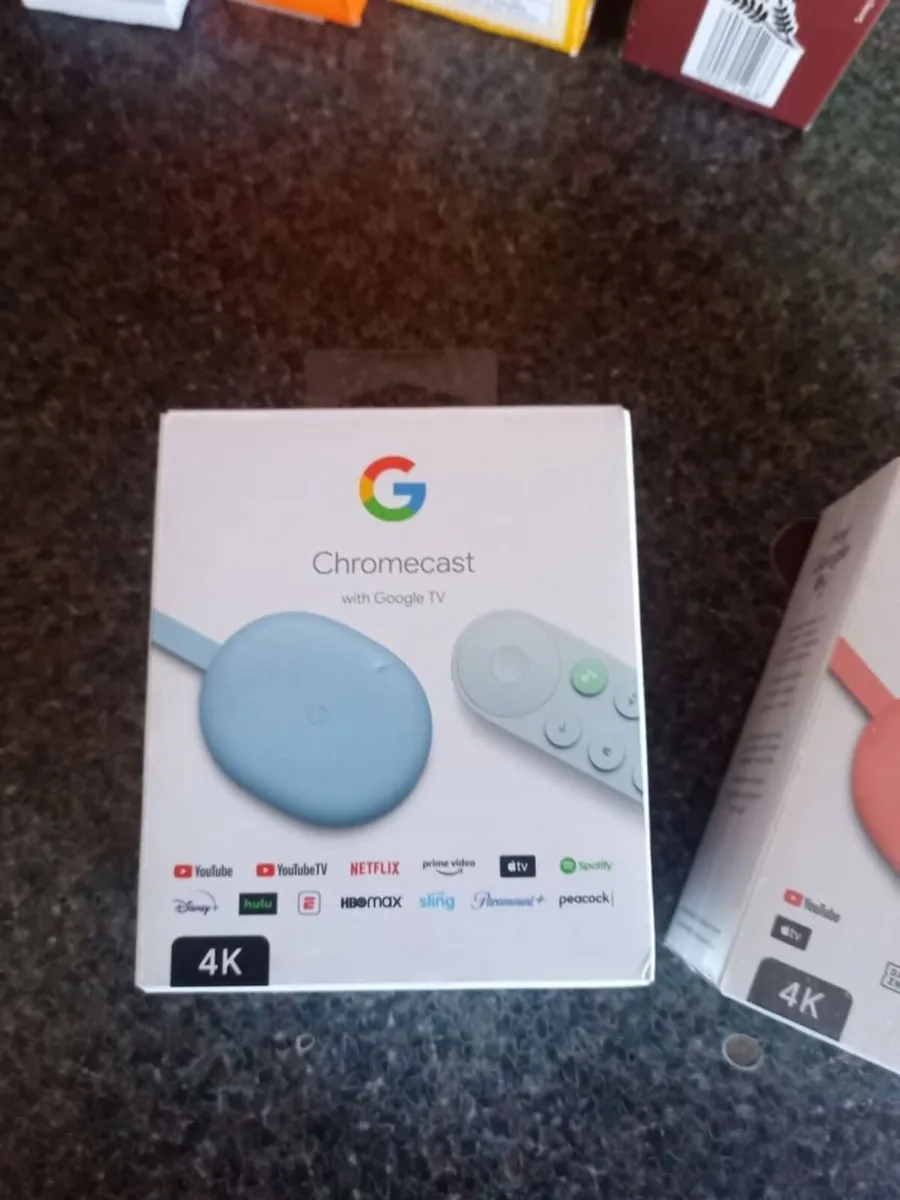 Google Chromecast with Google TV (LIGHTBLUE) - 4K - Image 1