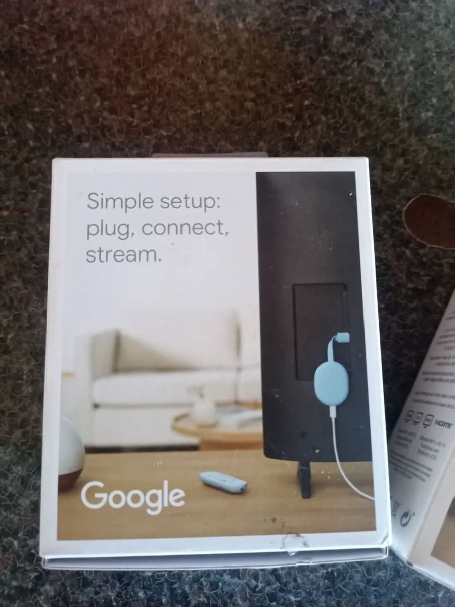 Google Chromecast with Google TV (LIGHTBLUE) - 4K - Image 2