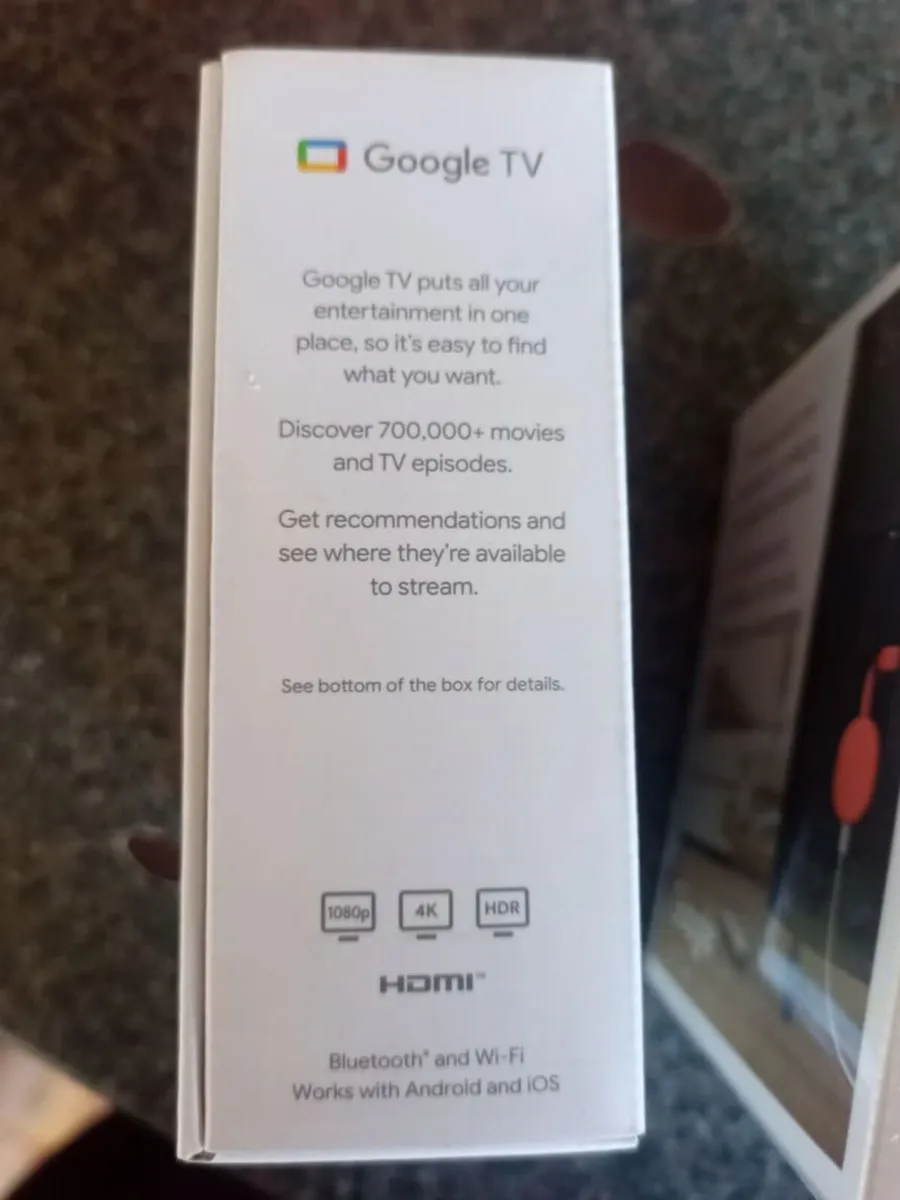 Google Chromecast with Google TV (LIGHTBLUE) - 4K - Image 3