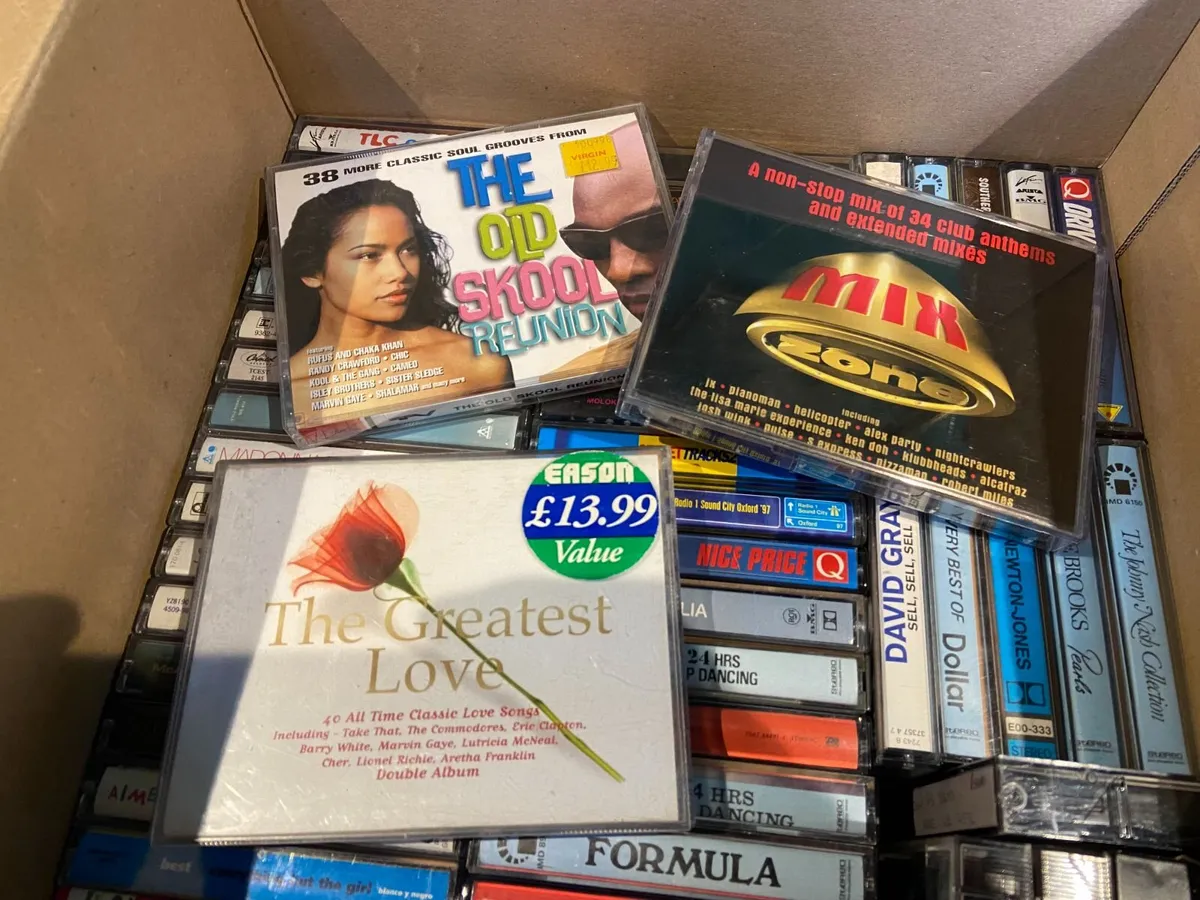 Cassette tape joblot/collection - Image 1