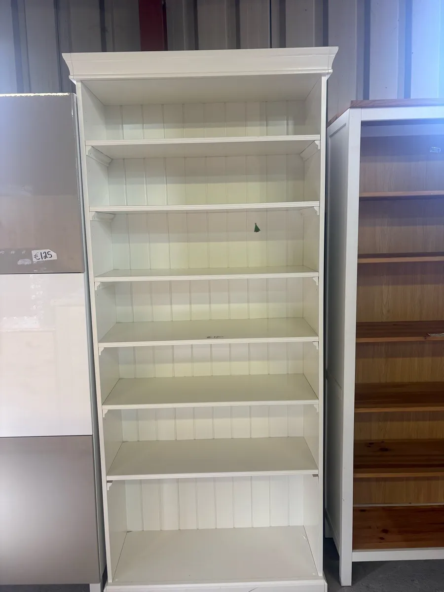 White bookcase 2 available