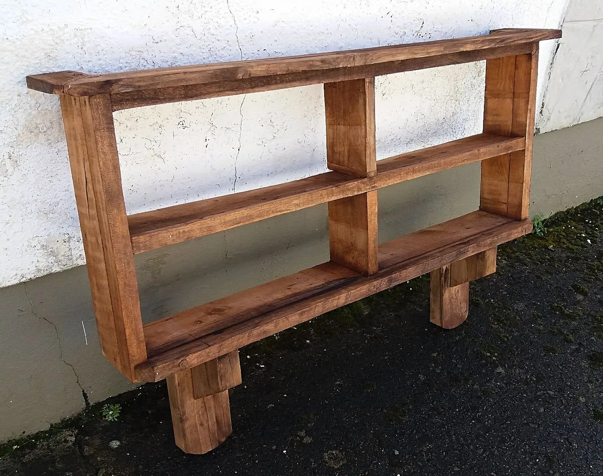 Country style cubby shelf display / storage - Image 1