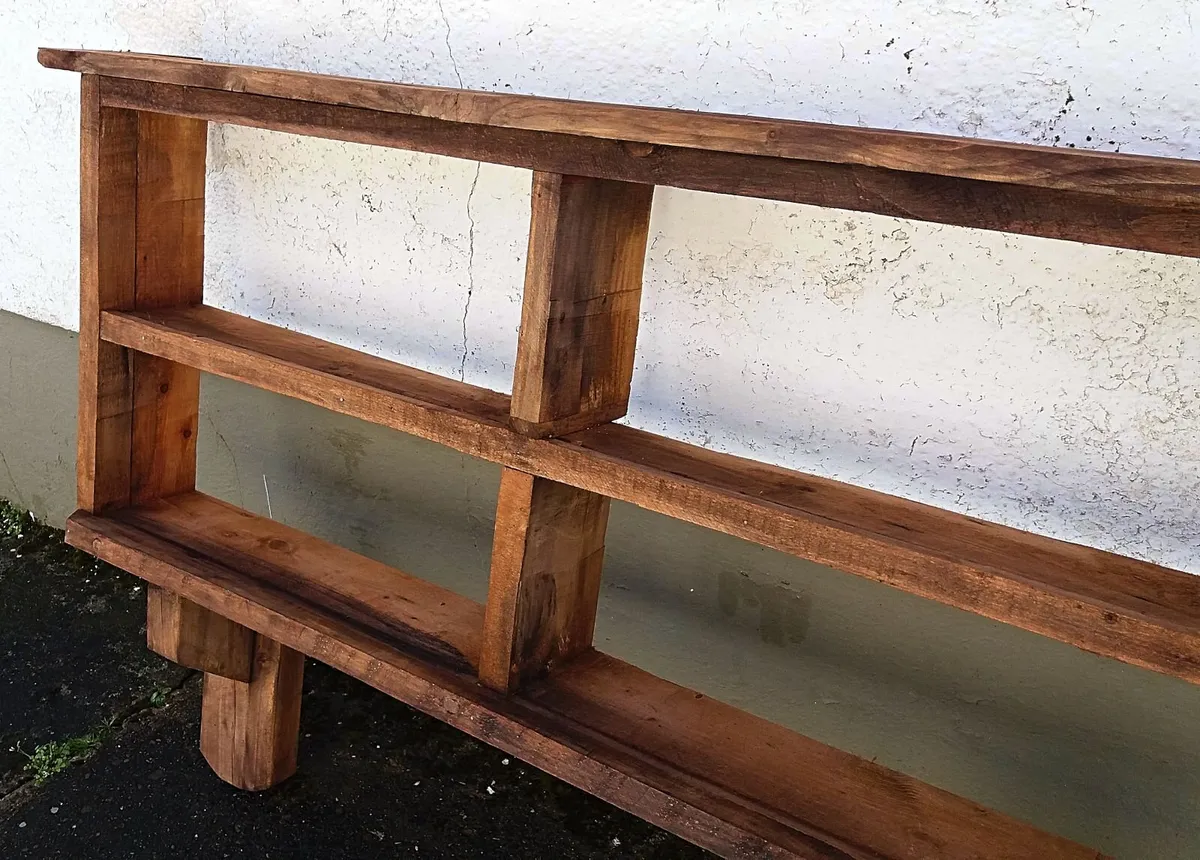 Country style cubby shelf display / storage - Image 2