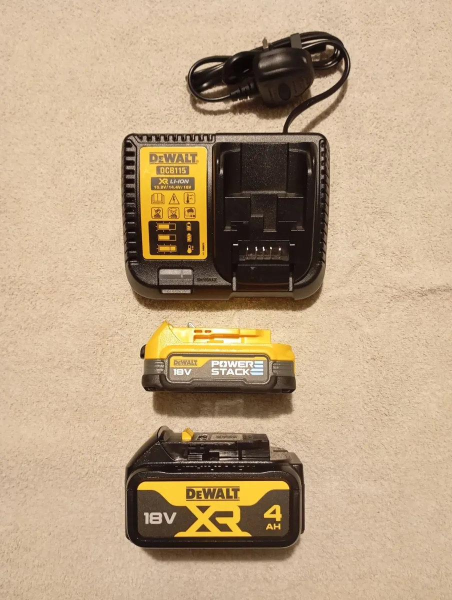 DeWalt Batteries and Charger
