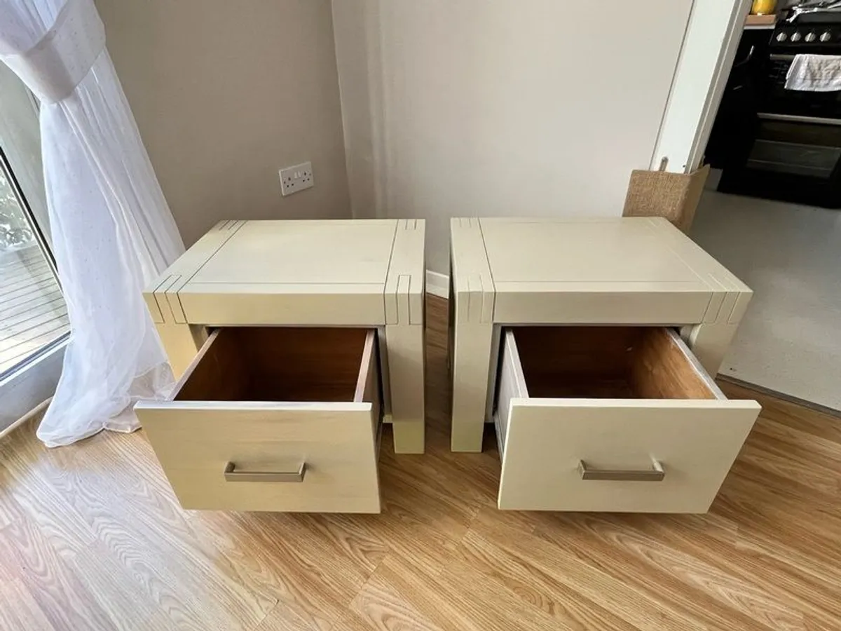 Bedside lockers - Image 1