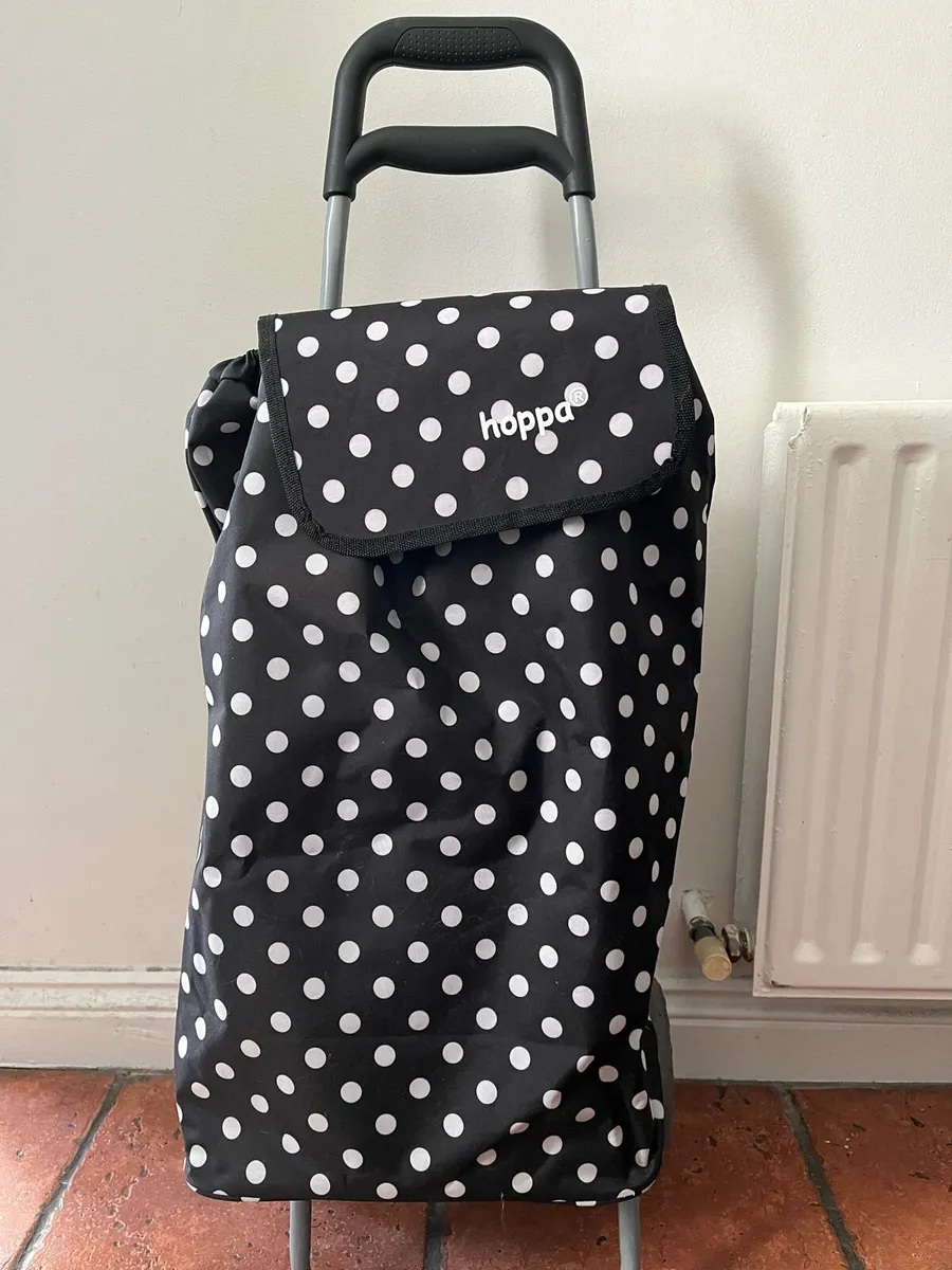 Hoppa 47Ltr Lightweight Shopping Trolley 2024 - Image 1