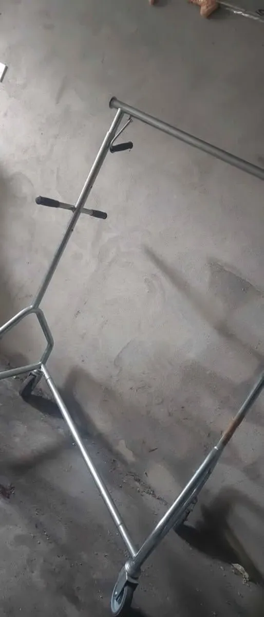 Solid professional clothes retail rail Adjustable - Image 4