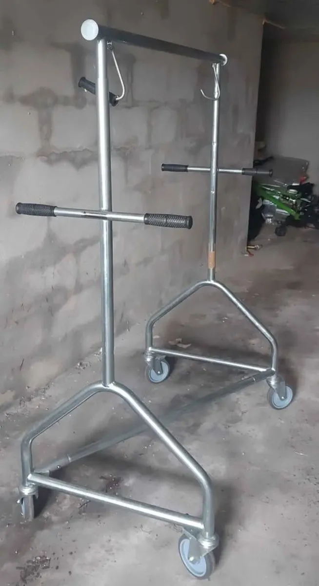 Solid professional clothes retail rail Adjustable - Image 3