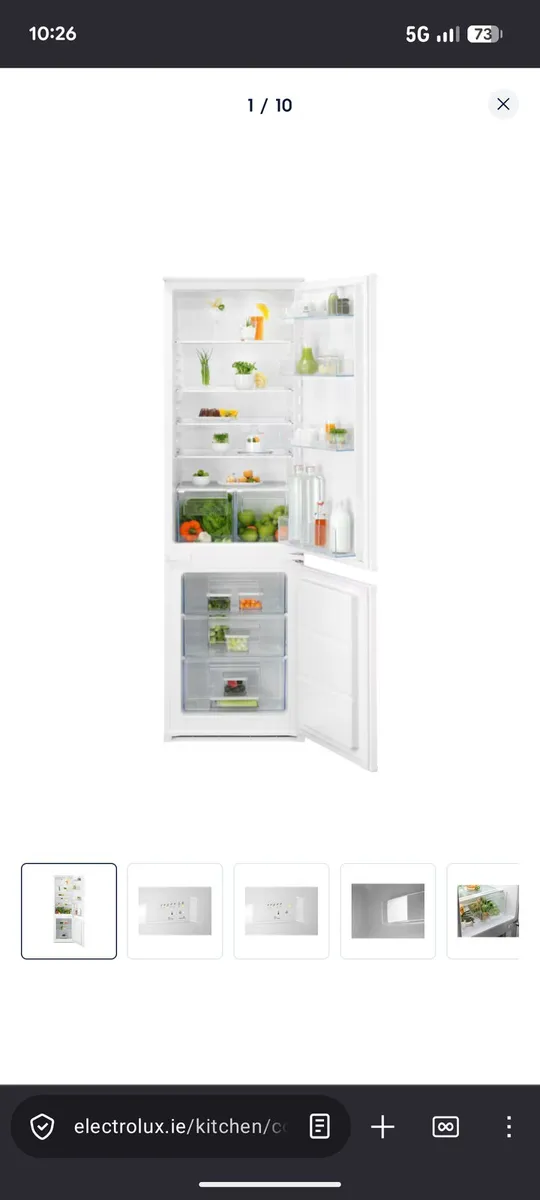 Fridge and freezer - Image 1