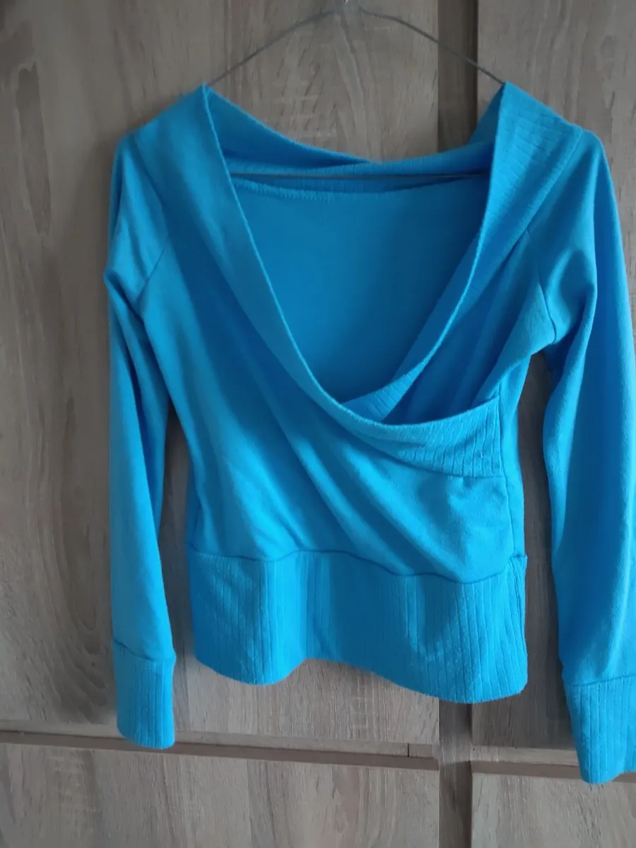 blue sweater fits sm ,m - Image 1