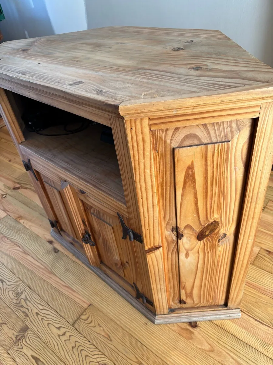 Mexican Pine TV Stand - Image 2