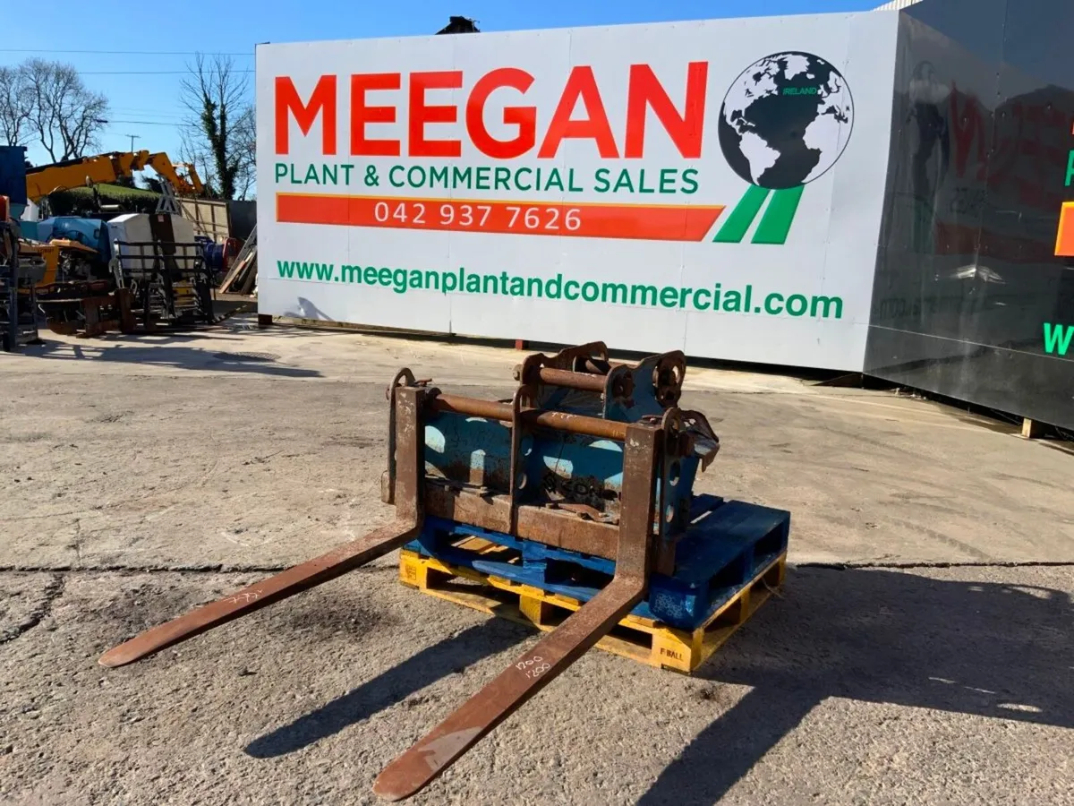 CONQUIP PALLET FORKS......65/80mm PINS.......797v. - Image 2