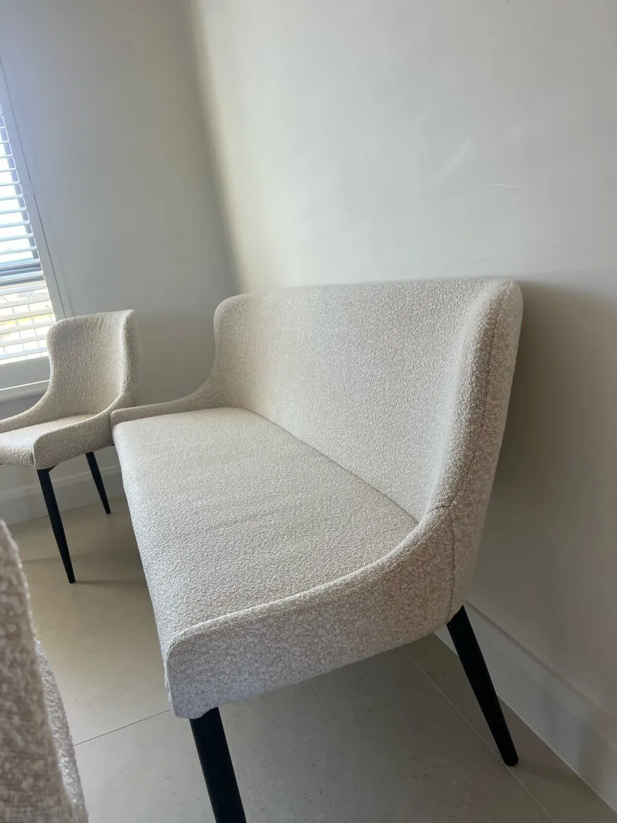 Dining bench and chair set - Image 4