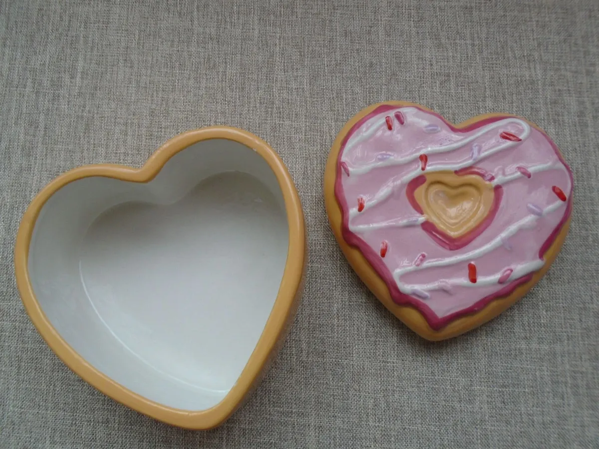 Heart box, Trinket box, home decor - Image 4