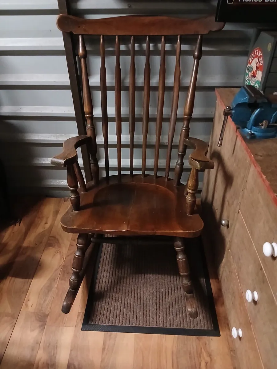 Old Oak Rocking Chair
