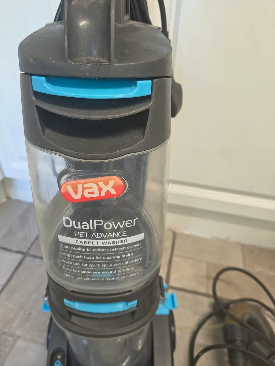 VAX Dual Power Carpet Washer with attachment - Image 1