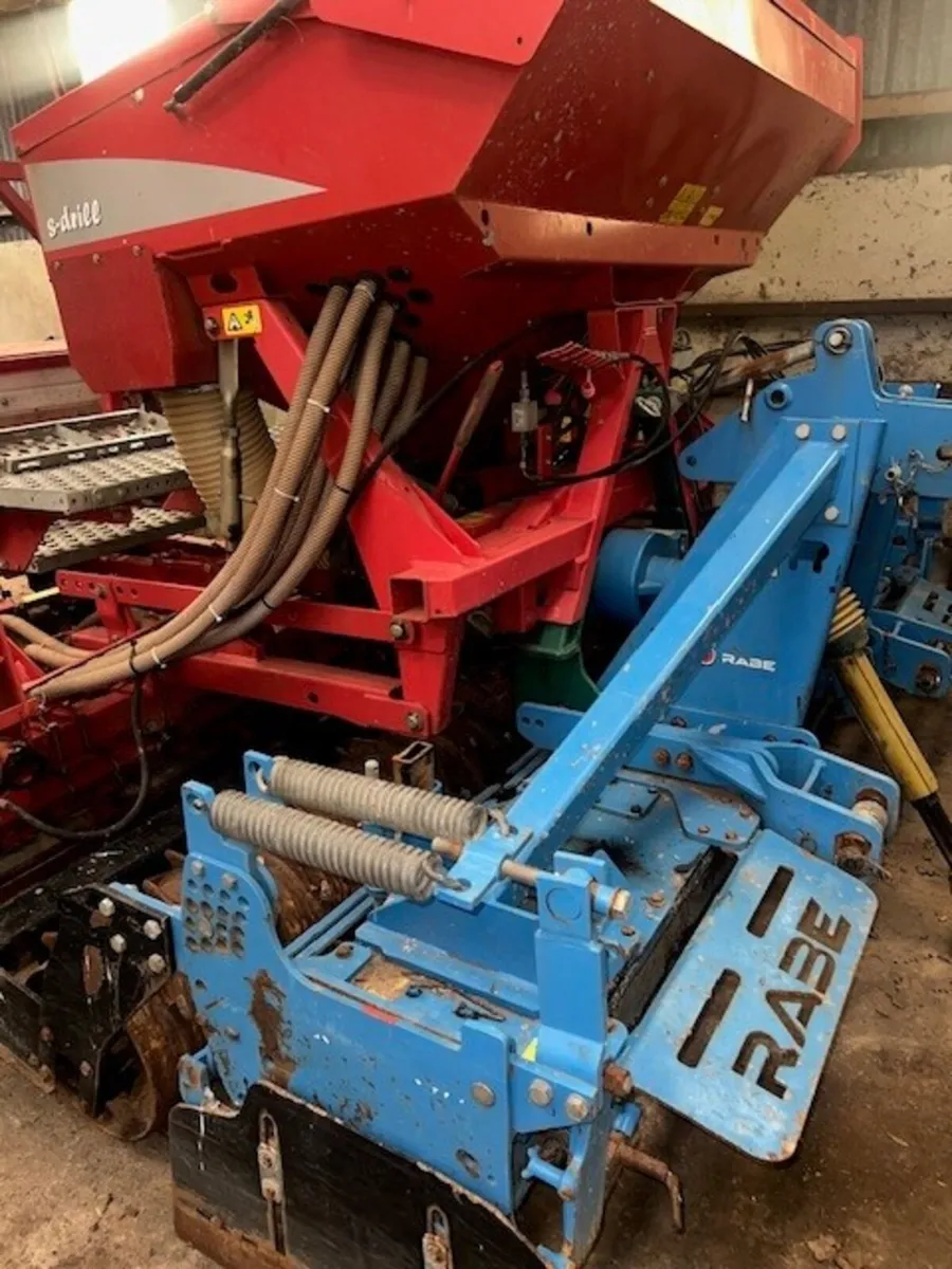 2018 RABE 3M POWER HARROW + KV 3M S-DRILL UNIT - Image 2
