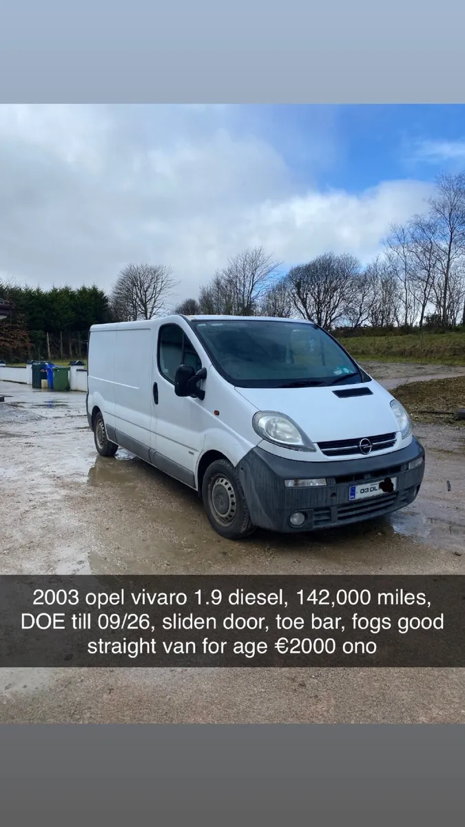 Opel Vivaro 2003 - Image 1