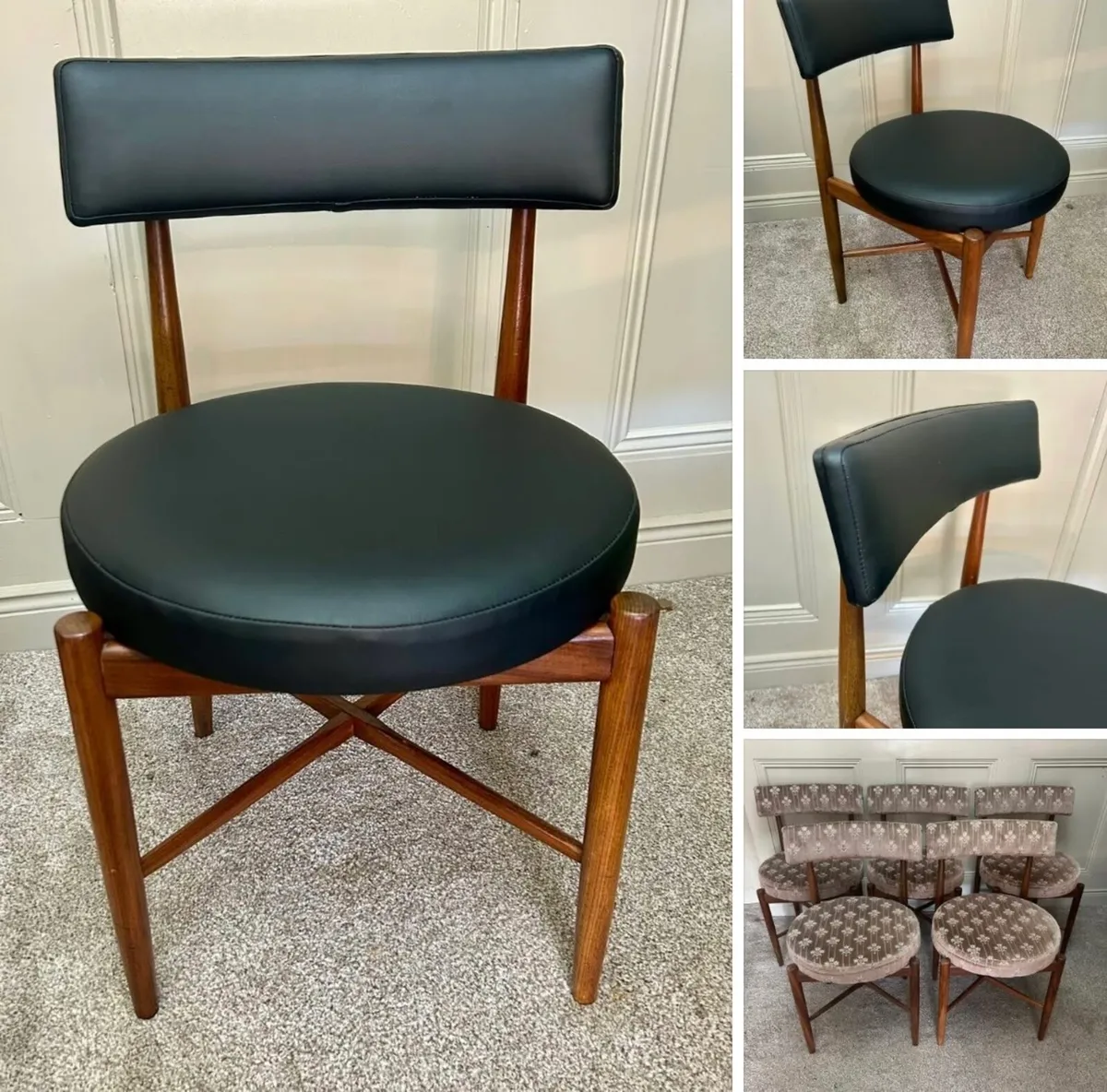 G plan dinning chairs - Image 1