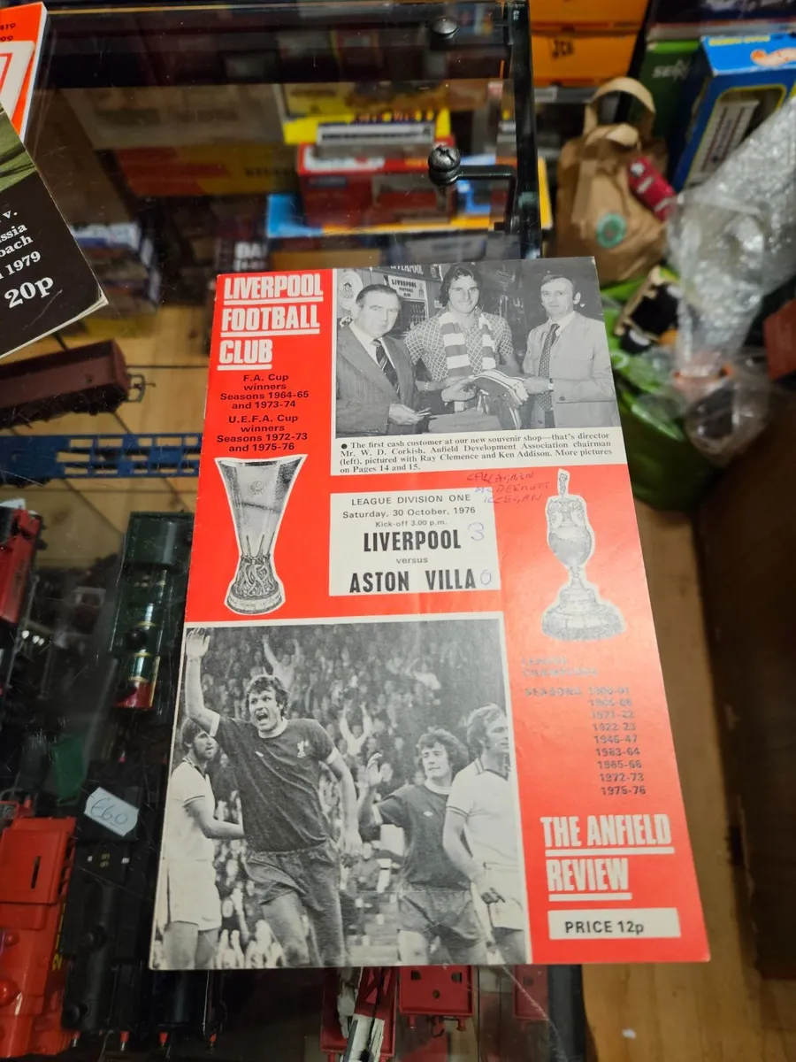 Liverpool Football Programme