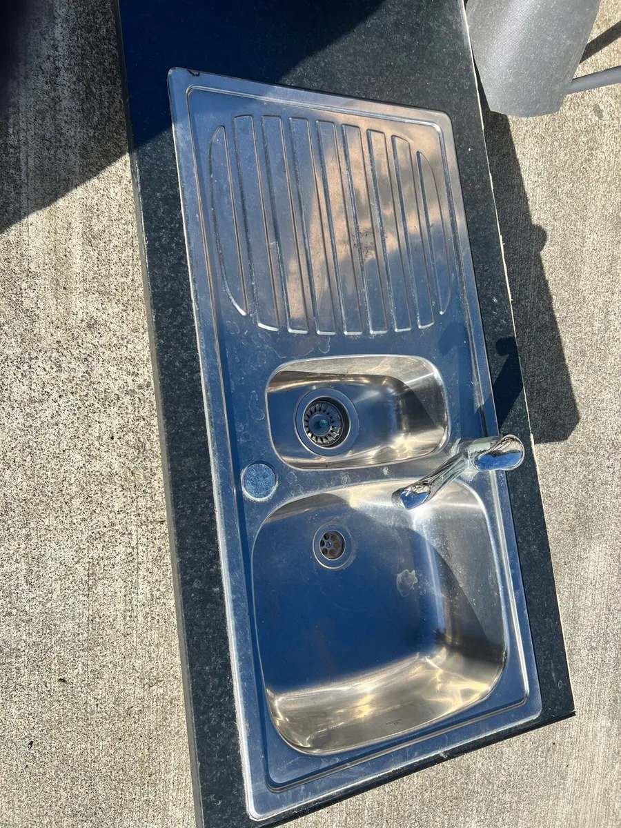 Stainless Steel Sink and Tap - Image 1