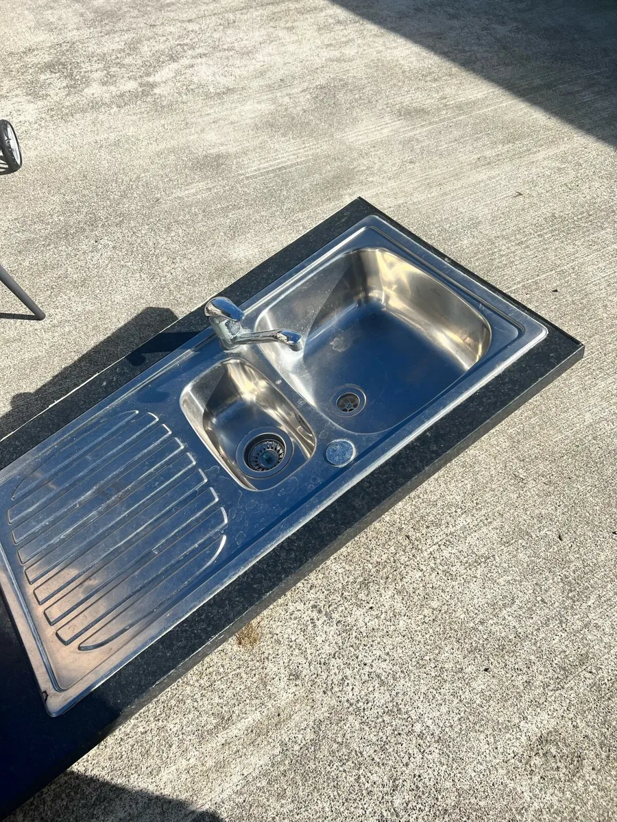 Stainless Steel Sink and Tap - Image 2