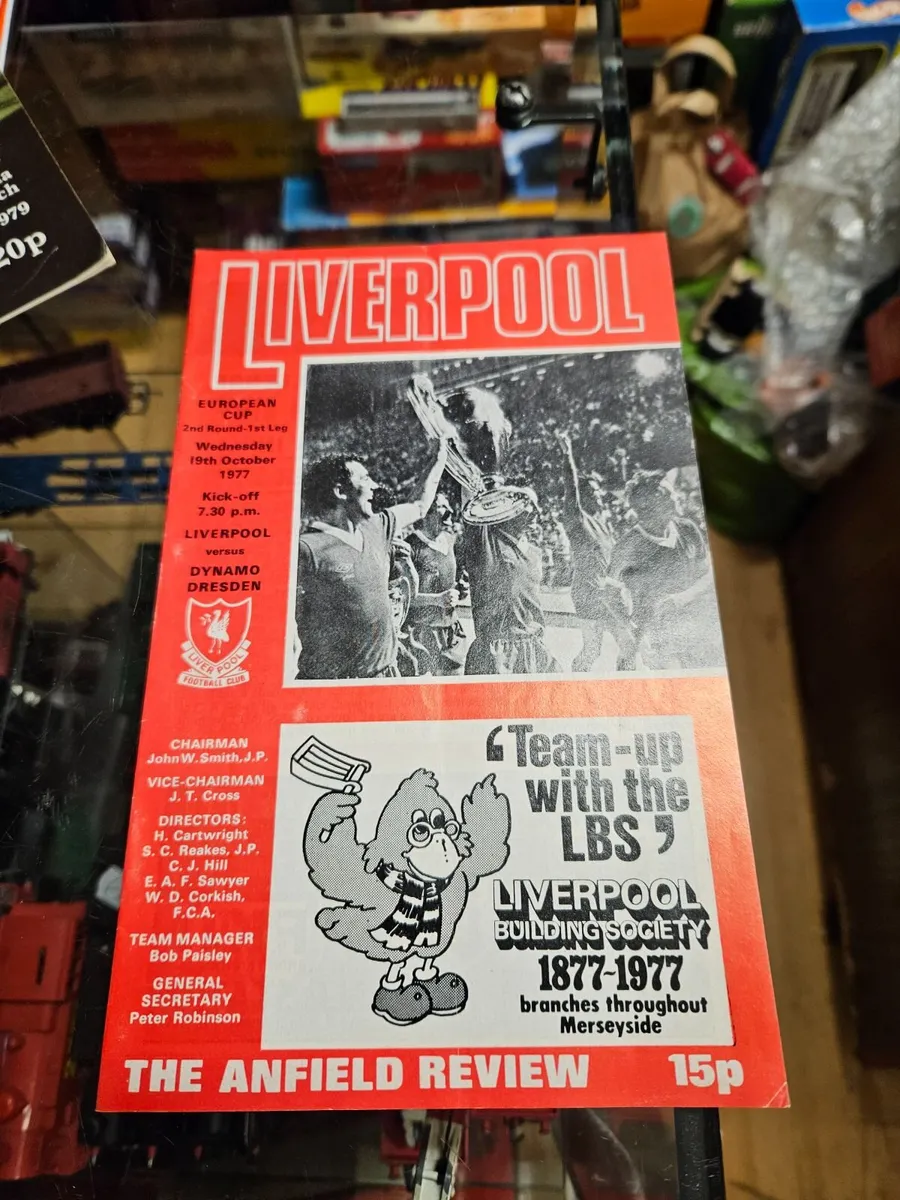 Liverpool Football Programme