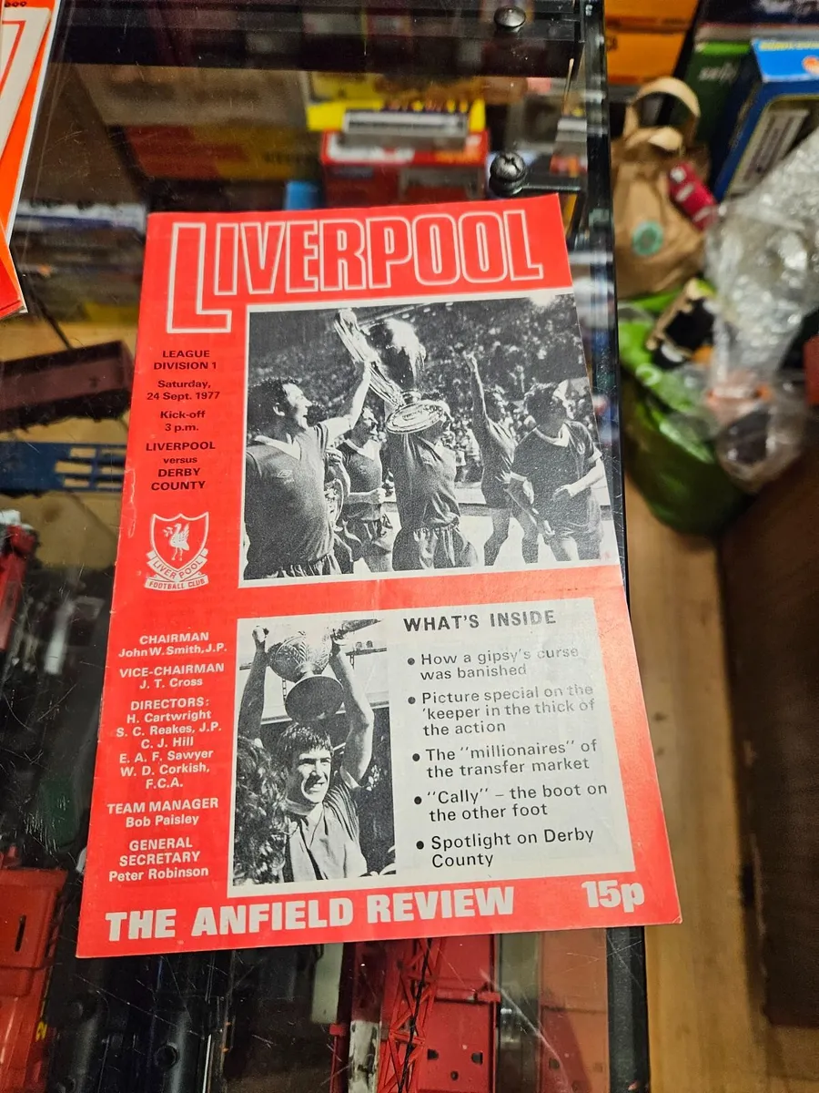 Liverpool Football Programme