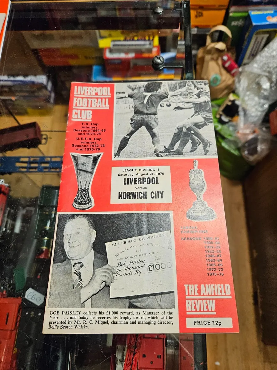 Liverpool Football Programme