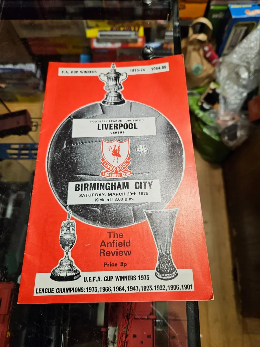 Liverpool Football Programme