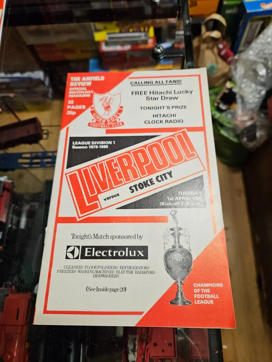 Liverpool Football Programme