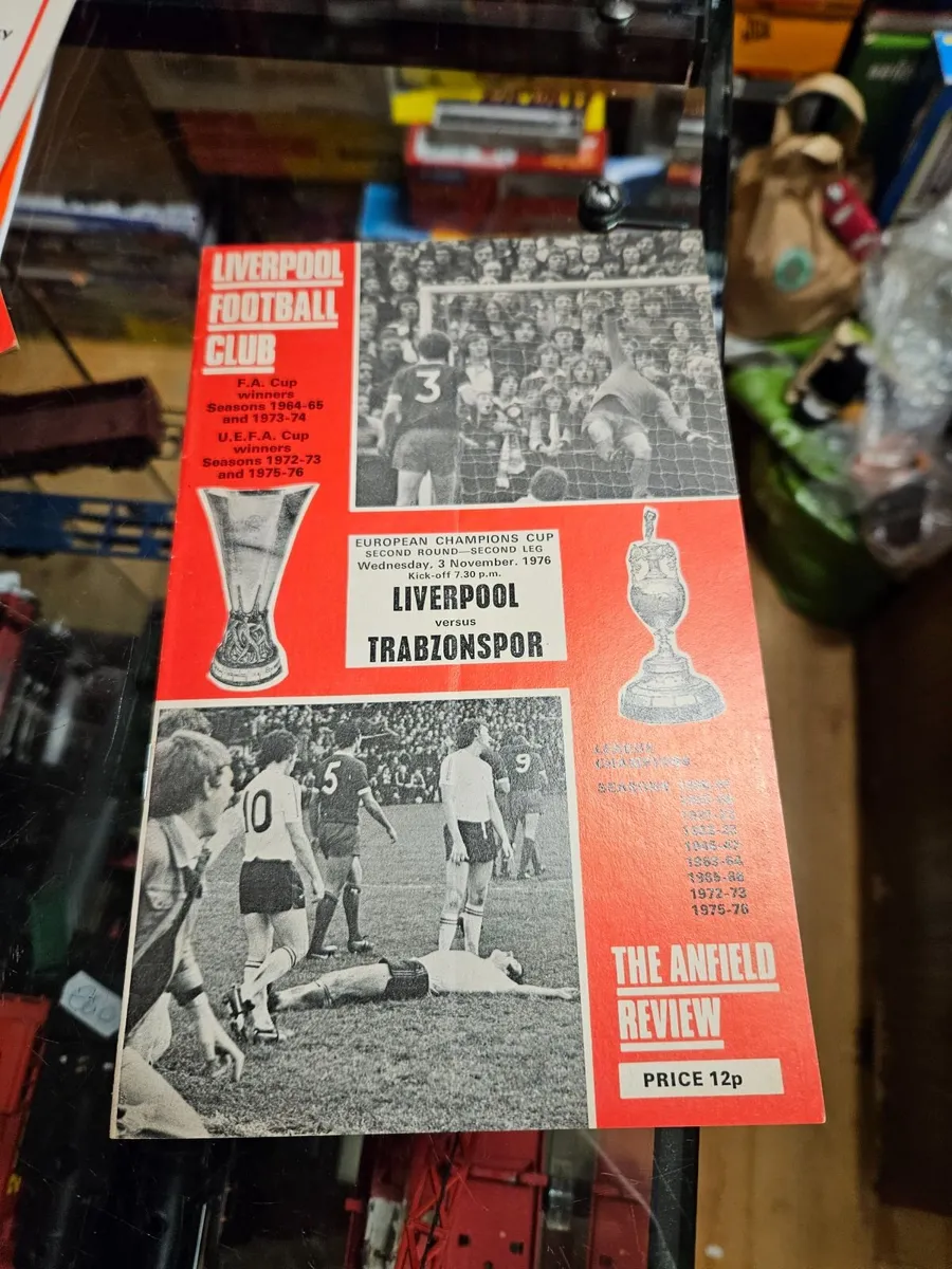 Liverpool Football Programme