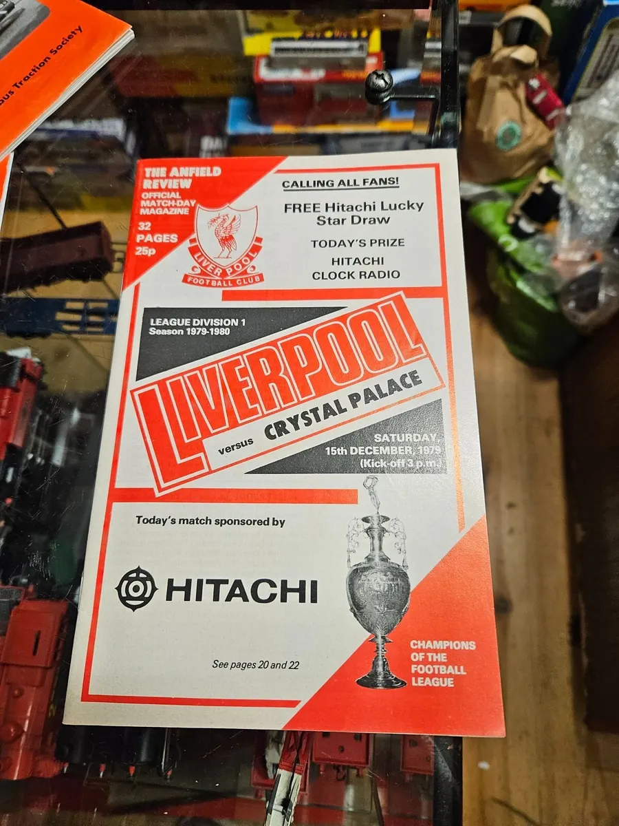 Liverpool Football Programme