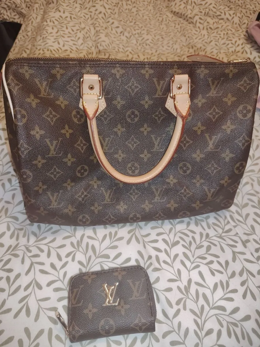 Vintage Louis Vuitton Monogram Bag + Pochette - Image 2