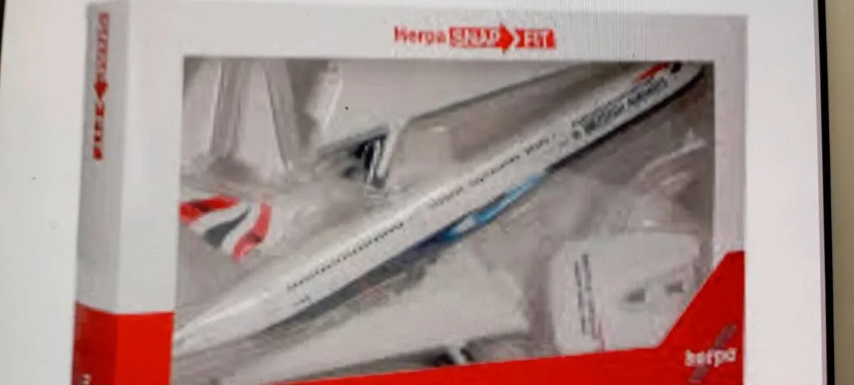 HERPA SNAP FIX BRITISH AIRWAYS DIE - CAST PLAIN. - Image 3