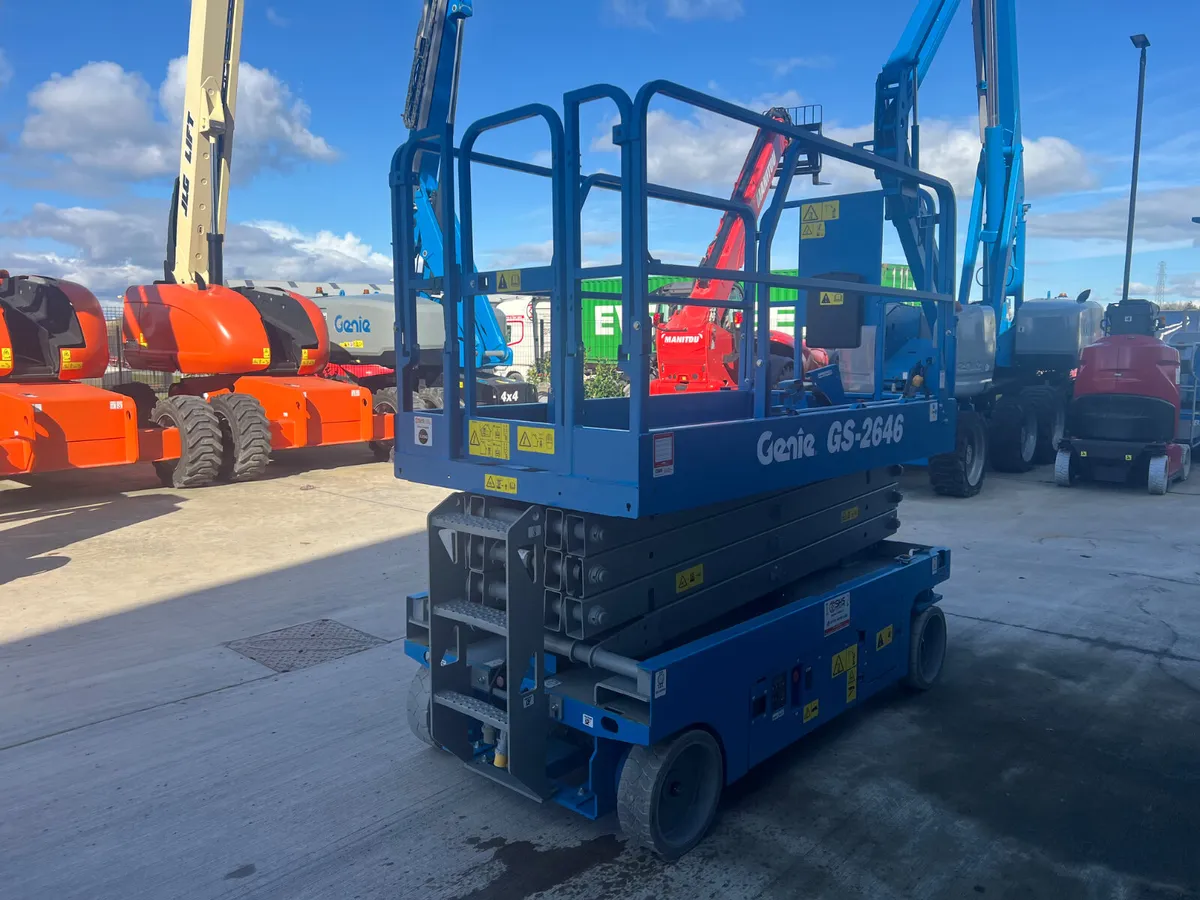 Genie GS2646 Electric Scissor Lift Refurbished - Image 4