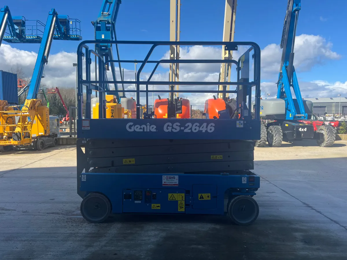 Genie GS2646 Electric Scissor Lift Refurbished - Image 3