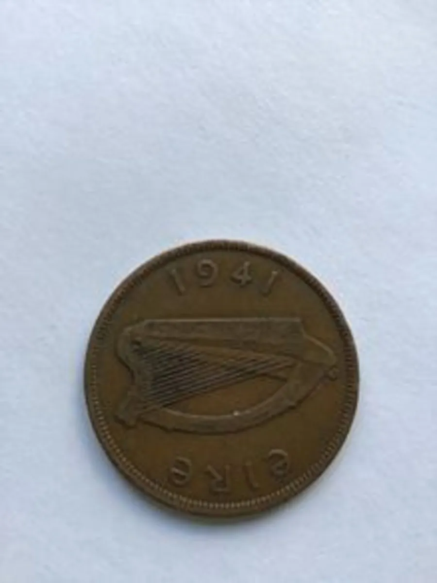 1941 Irish pre decimal penny (1d)