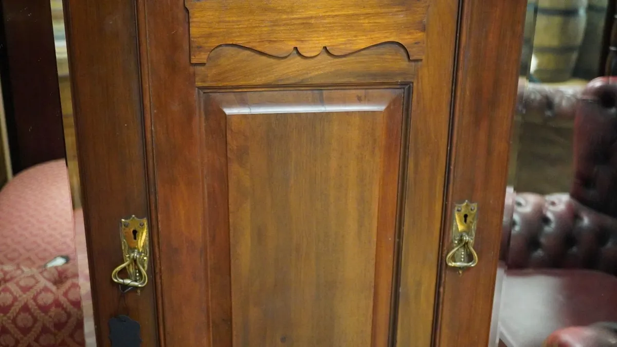 Art Nouveau Style Antique Wardrobe - Image 4