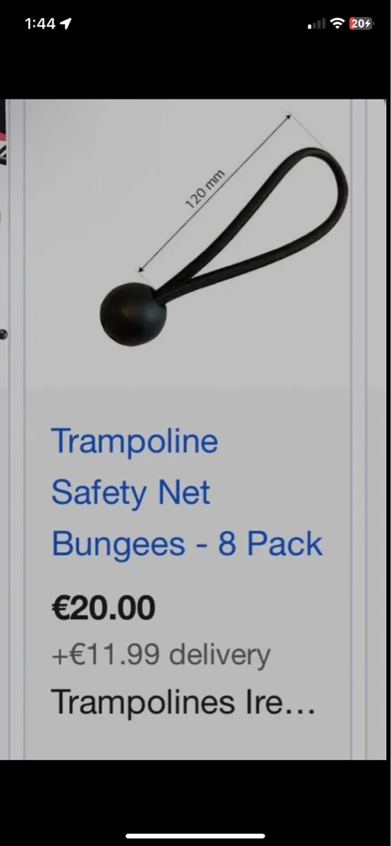 Berg 14 ft trampoline - Image 3