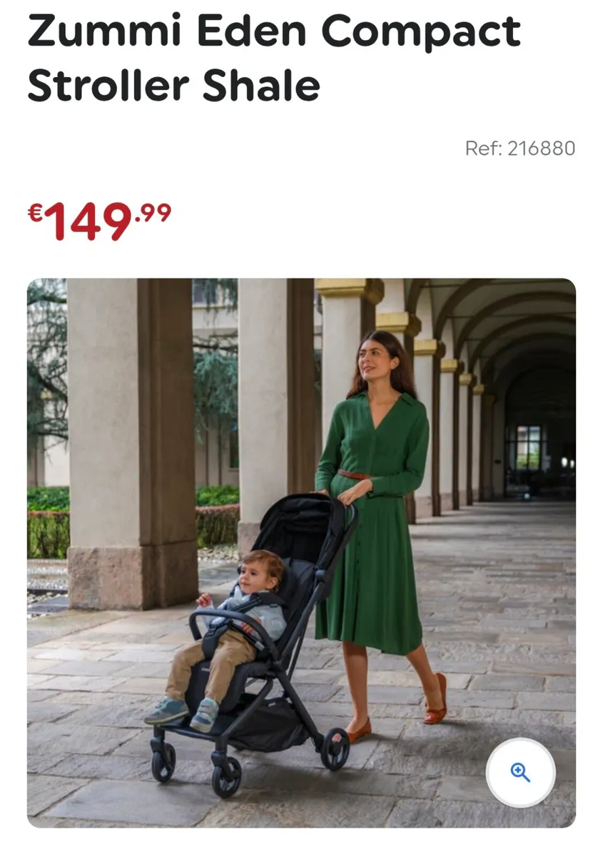 Holiday / Travel Compact Stroller – Zummi Eden - Image 2